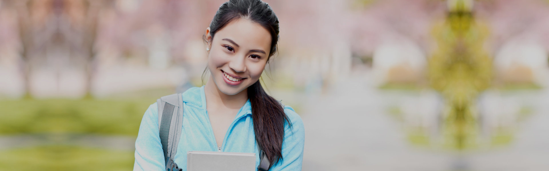 Young student girl